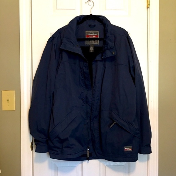 Men’s Eddie Bower L Tall jacket coat. Water proof, missing the hood. - Picture 1 of 12
